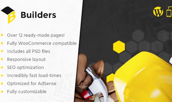 Builders WordPress theme