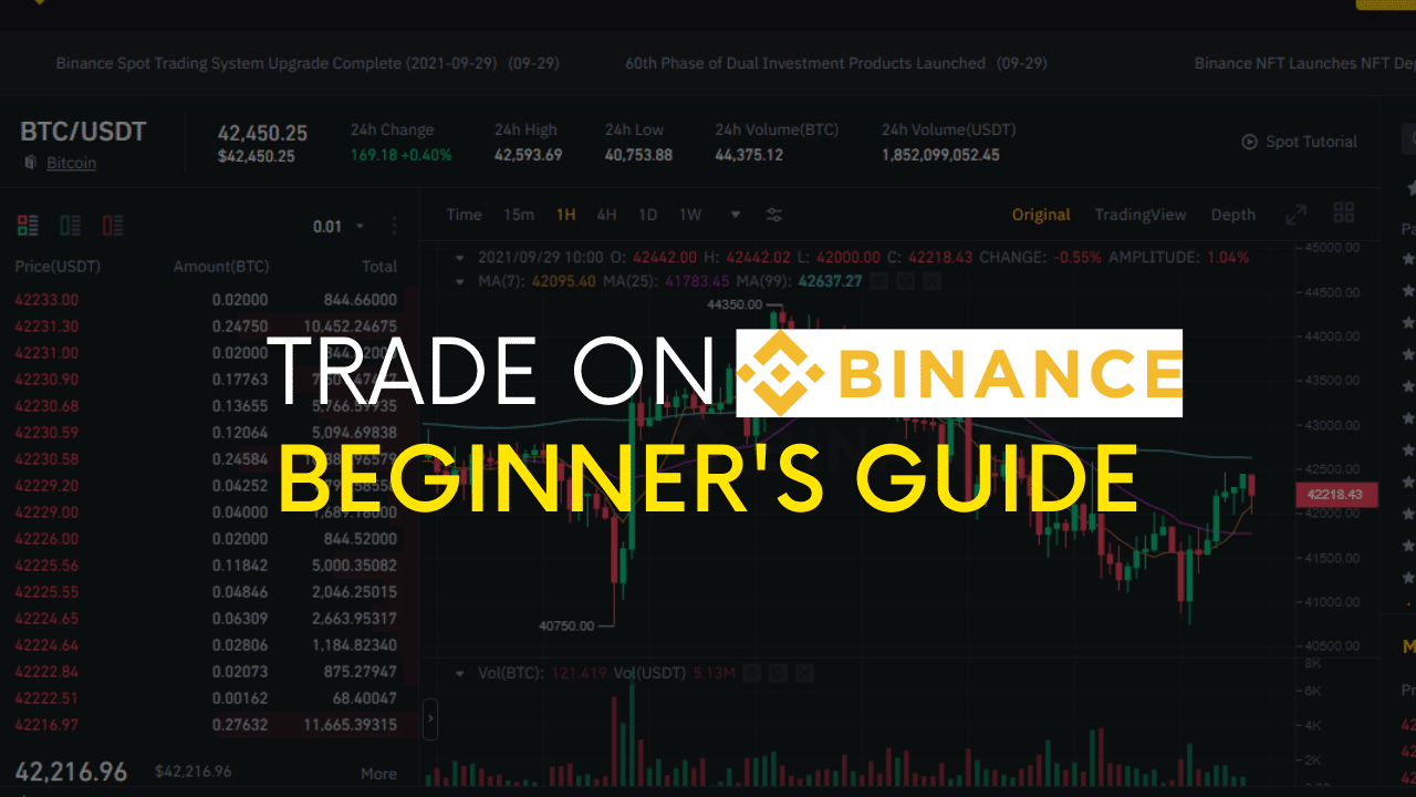 how to trade on binance for beginners pdf