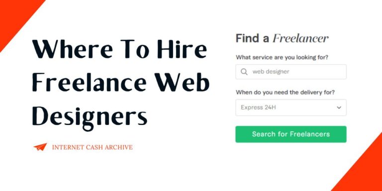 Where To Hire Freelance Web Designers? (Answered)